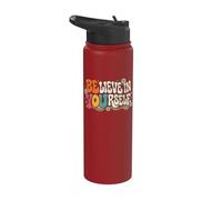 Motivational Saying Believe in Yourself Stainless Steel Insulated Water Bottle
