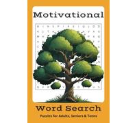 Motivational Word Search Puzzle Book: Word Searches with easy to read print about motivational, uplifting and positive vibes and more | 6x9 inches | ... Anxiety Relief, Relaxation and Holiday Gift