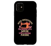 Motivazionale Macchina Da Cucire Design Per Le Donne Custodia per iPhone 11