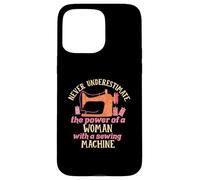 Motivazionale Macchina Da Cucire Design Per Le Donne Custodia per iPhone 15 Pro Max