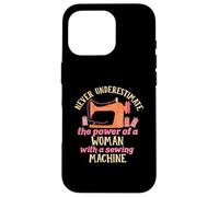 Motivazionale Macchina Da Cucire Design Per Le Donne Custodia per iPhone 16 Pro