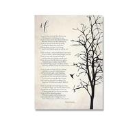 Motivazionale Se Citazioni Rudyard Kipling Poesia Letteratura Stampe Poster Inspirational Wall Art Canvas Pittura Immagine Home Decor 60X90Cm Senza Telaio