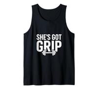 Motivazione in Palestra: She's Got Grip Canotta