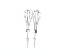 MotiveTech 2 Pezzi Frusta per Sbattitore Elettrico Acciaio Inossidabile Frusta a Filo per Sbattitore Resistente Alla Ruggine, 12-Wire PAIR