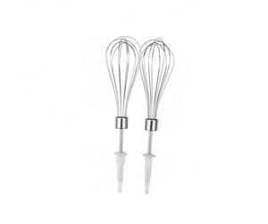 MotiveTech 2 Pezzi Frusta per Sbattitore Elettrico Acciaio Inossidabile Frusta a Filo per Sbattitore Resistente Alla Ruggine, 12-Wire PAIR