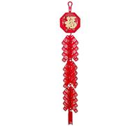 MotiveTech 2 Pezzi Pendente Capodanno Cinese Ornamento Fu Porta Decorazione Fuoco d'Artificio Augurio Materiale Non Tessuto Adatto per Camera da, 1 pc