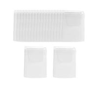 MotiveTech 20 pezzi di custodia protettiva trasparente in PVC di giapponese con fori per corde, souvenir giapponesi, piccola protezione per carte e, 8.5x6.5 Cm