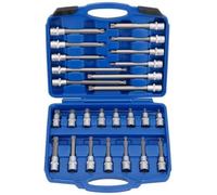 MotiveTech 26 Pezzi Set di Chiavi a Bussola con Valigetta Organizzato Set di Bussole con Inserti Multiuso Utensili per Artigiani, Amanti Del Fai da Te