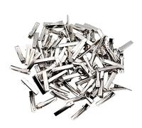 MotiveTech 30 Pezzi Fermagli Capelli Singolo Clip Alligatore Accessori Capelli Fai da Te Struttura Durevole Facile da Abbinare Adatto per Creazioni Dono, 32mm 100 pezzi