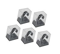 MotiveTech 5 Scatole Trasparenti per Orologi, 7,4 X 5,1 X 8,9 Cm, per Accessori di Gioielli, Multifunzionali, Da Costruzione, Compatte