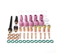 MotiveTech 55 Pezzi Kit Consumabili con Ugelli Resistente Ugello in Allumina Confortevole Ricambi per Saldatori, Officina