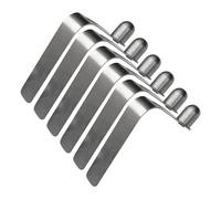 MotiveTech 6 Clip a Molla per pagaia da Kayak, Perno di bloccaggio del Tubo con Pulsante Singolo, Fibbie di Posizionamento per Tubo della Tenda, perni per Tenda, 10mm