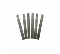 MotiveTech 6 Pezzi Lima per Capotasto Abrasiva | Profilo Stretto e Sottile, Lime per Capotasto, di Precisione, Chitarra Classica, Liutai, Musicisti
