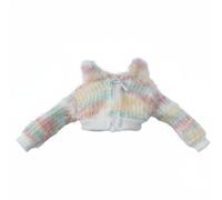 MotiveTech Abito per Bambola Maglietta Completo Abito Camicia Giacca Morbida Protegge dalla Polvere Facile da Cambiare per Bambole 15cm20cm BJD Adatto per Styling Quotidiano Foto Scaffali , S