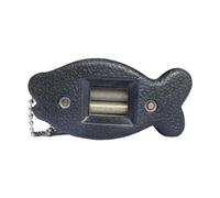 MotiveTech Affilatore per Pattini da Ghiaccio, Portatile, Professionale, Manuale, con Pietra per Affilare per Pattini da Hockey su Ghiaccio, Nero
