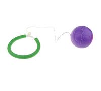 MotiveTech Ankle Skip Ball Giocattolo Saltarello Anello Corda Swing Plastica Funzione Conta Adatto a Bambini Adulti Allenamento Fitness Gioco all’Aperto, Viola