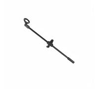 MotiveTech Asta Microfono Braccio Regolabile Asta Supporto Prolunga Braccetto in Lega con Estensione per Setup Compatti Posizionamento Preciso per Concerti, 60 Cm