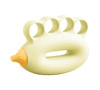 MotiveTech Attrezzo per Sviluppare La della Mano nei Bambini, Palla per Allenamento Manuale, Giallo