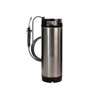 MotiveTech Automotive Spray Vessel Spruzzatore a Pressione Serbatoio Spruzzino Lavaggio Auto Struttura in Acciaio Tubo Elicoidale Manico Comodo Innesti Veloci, 19L