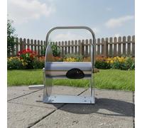 MotiveTech Avvolgitubo Automatico Portatubo da Giardino Carrello Tubo Irrigazione Supporto Tubo Acciaio Inox Ottone Uso Esterno Resistente Ordine ’area di Lavoro