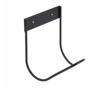 MotiveTech Avvolgitubo da Robusto | Struttura in Acciaio Al Carbonio, Supporto per Tubo da Giardino, Supporto Parete per Tubo, Cortile, Garage, Giardinieri, Nero