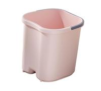 MotiveTech Bacinella per Pediluvio Vasca per Ammollo Piedi Secchio Massaggiante Contenitore Spa Catino per Pedicure con Fondo a Noduli Adatta a Adulti per Uso Do, Rosa