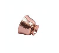 MotiveTech Bicchiere da Tè in Rame Spessore Maggiorato Tazza in Rame Puro Interno Non Rivestito Stoviglie per Collezionisti, Degustazione