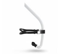 MotiveTech Boccaglio Frontale da Nuoto Unisex Snorkel Centrale per Nuoto Morbido e Confortevole Snorkel Frontale per Adulti, Bianco