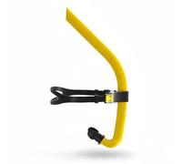 MotiveTech Boccaglio Frontale da Nuoto Unisex Snorkel Centrale per Nuoto Morbido e Confortevole Snorkel Frontale per Adulti, Giallo