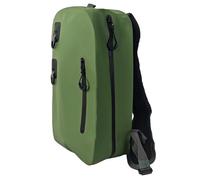 MotiveTech Borsa Impermeabile 12 Litri Nylon 840D TPU a Tracolla Bag Tattica Resistente All'usura Accessorio da Esterno per Ciclismo, Verde, Verde