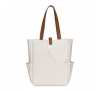 MotiveTech Borsa per Racchette Sportive Custodia Borsa Duffel Borsone Zaino in Tessuto Oxford con Struttura Leggera E Organizzazione Multi Scomparto Adatta per, Beige