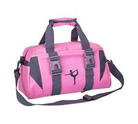 MotiveTech Borsa Sportiva Da Palestra con Tracolla Regolabile per Donna, Borsa Porta Abiti, Borsa Da Viaggio Portatile E Alla Moda per L'allenamento, Rosa