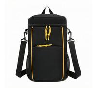 MotiveTech Borsa Sportiva Impermeabile Borsone Sacca Secchiello Zaino Monospalla in Oxford E PVC 600D con Tasche a Rete per Accessori Adatta per Corsa Fitness Campeggio Viaggio Uso Quotidiano