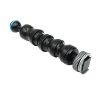MotiveTech Braccio per Luce Subacquea, Testa a Sfera Flessibile, Supporto Universale per Fotografia Subacquea, Slitta a Contatto Caldo, 4 Giunti