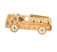 MotiveTech Busy Board Accessorio per Lo Sviluppo delle Abilità Manuali Accessori in Legno per Giochi Sensoriali Giocattolo Educativo Interattivo Adatt, Veicoli