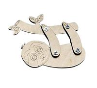 MotiveTech Busy Board Accessorio per Lo Sviluppo delle Abilità Manuali Accessori in Legno per Giochi Sensoriali Giocattolo Educativo Interattivo Adatt, La