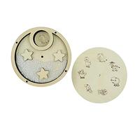 MotiveTech Busy Board Accessorio per Lo Sviluppo delle Abilità Manuali Accessori in Legno per Giochi Sensoriali Giocattolo Educativo Interattivo Adatt,