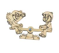 MotiveTech Busy Board Accessorio per Lo Sviluppo delle Abilità Manuali Accessori in Legno per Giochi Sensoriali Giocattolo Educativo Interattivo Adatt,