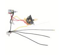MotiveTech Cablaggio con Volume Tonalità Affidabile Cablaggio con Interruttore a 3 Posizioni Kit Precabl per Liutai