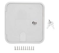 MotiveTech Cable Lock Sportello Passacavi Pannello Botola Copertura con Serratura in con Kit Completo di Montaggio Viti E Telaio Interno Adatto per Barca