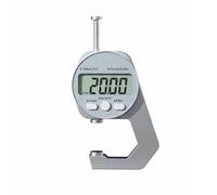 MotiveTech Calibro di Spessore Digitale Misuratore Spessimetro Strumento Elettronico Tester Ergonomico Compatto Conversione Immediata Mm Pollici Struttura, 0-20mm, Testa Piatta
