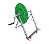 MotiveTech Carrello Avvolgitubo Giardino Portatubo Avvolgitore Supporto Tubi Telaio Pieghevole Resistente in Acciaio al Carbonio Adatto per Lavaggio Auto, con Disco