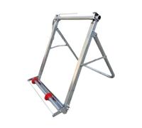 MotiveTech Carrello Avvolgitubo Giardino Portatubo Avvolgitore Supporto Tubi Telaio Pieghevole Resistente in Acciaio al Carbonio Adatto per Lavaggio Auto, Senza Disco
