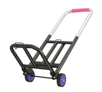 MotiveTech Carrello Saliscale Professionale | Manico Allungabile, Robusto, Carrello per gradini Elastiche, Magazzino, spedizionieri, Carico 60KG