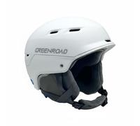 MotiveTech Casco da Discesa Resistente Agli Urti Casco da Snowboard Meccanismo di Protezione RCPCR Attrezzatura Protettiva per Uomini, Professionisti, Montagna, Bianco, L