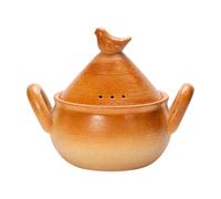 MotiveTech Casseruola con Coperchio Durevole Casseruola con Manici Laterali Facile da Pulire Pentola in per Famiglie, Cotture Lente, Dolce Cassero C