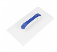MotiveTech Cazzuola di Plastica Pratico Frattazzo Manuale a perficie Piatta Frattazzo con Manico in Plastica per Imbianchini, Applicazione Dello Stucco, 19x37CM