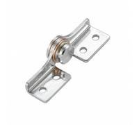 MotiveTech Cerniera a Coppia Destra in Acciaio Inox Durevole Cerniera con Piastre di Montaggio Perpendicolari Stabile Cerniere per Armi, Pannelli, Jle1006l 20 N-m