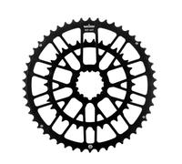 MotiveTech Chainring Catena Strada Corona Pignone Ingranaggio Alluminio Lega con Struttura a Montaggio a Filo E Denti Che Stabilizzano La Catena Adatto a, 50T/34T