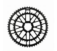 MotiveTech Chainring Catena Strada Corona Pignone Ingranaggio Alluminio Lega con Struttura a Montaggio a Filo E Denti Che Stabilizzano La Catena Adatto a, 53T/39T